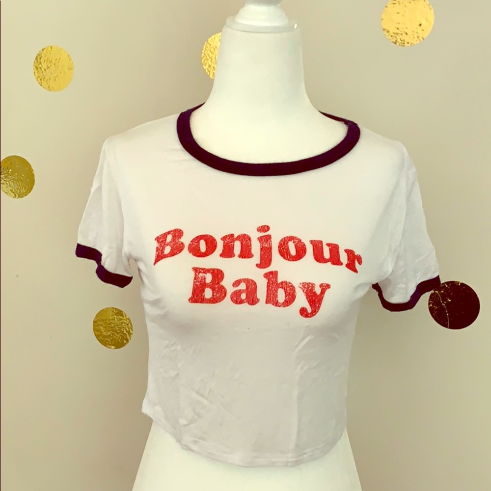 COPY - Frenchy Cropped T